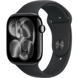 Apple Watch Series 11 GPS 46mm Jet Black Aluminium Case With Black Sport Band MEUW4 M/L | Eponuda.ba
