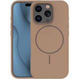 Onasi Mat Liquid silikonski ovitek z MagSafe za iPhone 17 Pro - rjav | Shoptok.si