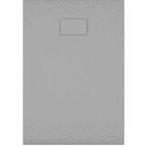 vidaXL Kad za tuš SMC siva 100x70 cm | Shoptok.si