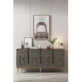 Hanah home Hanah Kućna konzola Puma 150, 150x75x32 cm, Antracit | Eponuda.ba