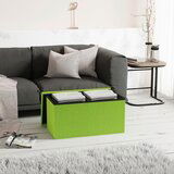 MID.YOU Zaboj Za Sedenje Boxas, Zelena | Shoptok.si