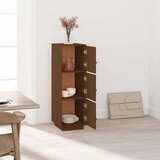  Visoka komoda boja meda 34 x 40 x 108 5 cm od masivne borovine | shoptok.hr