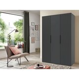 MID.YOU omara s klasičnimi vrati, barve grafita | Shoptok.si