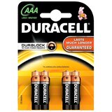 Duracell Battery Alkaline AAA 4 pack Cene
