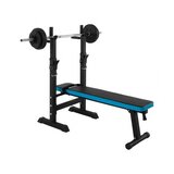 Rebel ACTIVE Ravna podesiva klupa za vežbanje sa stalcima za teg RBA-2006 | Eponuda.com