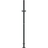  Vrtna vrata antracit 100x150 cm dizajn s čeličnim travom | shoptok.hr