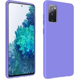AVIZAR Samsung Galaxy S20 FE Poltrdi silikonski ovitek z mehkim zakljuckom na dotik - vijolicen, (20626321) | Shoptok.si