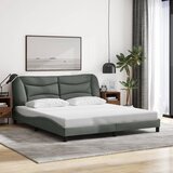  Okvir kreveta s LED-om bez madraca Hvar 180x200 cm od tkanine | shoptok.hr