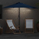  Vrtni suncobran Azurnoplava 294 x 150 x 224 cm | shoptok.hr