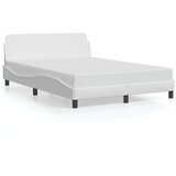  Okvir za krevet Dover bijeli 137x190 cm od umjetne kože | shoptok.hr