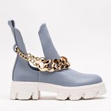 Resti Blue women's boots with chain Tenkay - Footwear | Shoptok.si