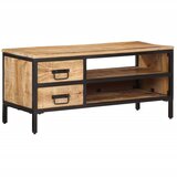 vidaXL TV omarica 90x35x40 cm trden mangov les | Shoptok.si