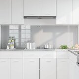  Kuhinjski zid 2 pcs Svijetlo siva 100 x 60 cm | shoptok.hr