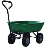  Vrtna nagibna ručna kolica 300 kg 75 L zelena | Eponuda.ba