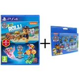 Outright Games PAW PATROL ON A ROLL + MIGHTY PUPS PS4 +STICKER