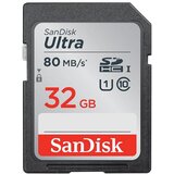 San Disk Memorijska kartica Ultra 32GB SDHC Gray/Red | Eponuda.com