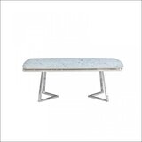 Olimp Sport Klub sto Berlin MDF Beli mermer/Hrom noge 800-503 | ePonuda.com