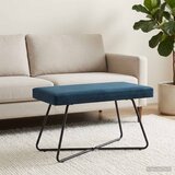  Klupa Plava 80 x 40 x 45 cm Baršun | shoptok.hr