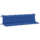  Jastuci za vrtnu klupu 2 kom plavo 200x50x7 cm tkanine Oxford | shoptok.hr