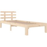  Okvir za krevet od masivnog drva 90 x 190 cm jednokrevetni Slike