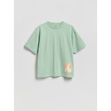 Reserved Pamučna majica - svjetlozeleno | shoptok.hr