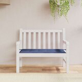  Jastuk za vrtnu klupu modri 100x50x4 cm od tkanine Oxford | shoptok.hr
