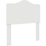 vidaXL Vzglavje z vzglavjem Bela 100 cm Konstruiran les | Shoptok.si