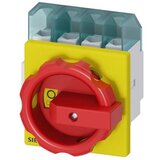 Siemens Dig.Industr. glavno/nujnostno zaustavitveno stikalo 4p. 32A 11,5kW/400V 3LD2203-1TL53, (20857863) | Shoptok.si