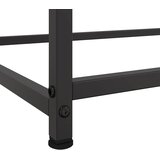  Komoda crna 100,5 x 39 x 107 cm od čelika | Shoptok.si