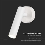  LED zidna spot lampa LED/2W/230V 4000K bela | Eponuda.com