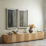 WOOOD TV omarica iz masivnega hrasta v naravni barvi 200x52x45 cm Zuma – | Shoptok.si