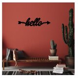 Lessentiel Maison Zidna vješalica Hello, 68x22x2cm, Crna | Eponuda.ba