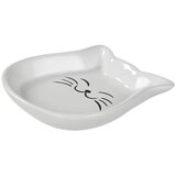 AniOne posoda za mačke Happy Kitty keramična bela 200 ml Cene