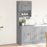vidaXL Kuhinjska omarica siva sonoma 60x50x180 cm inženirski les Cene