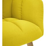  sprostitveni stol svetlo rumena tkanina, (21825029) | Shoptok.si