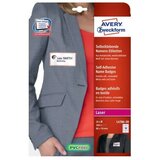 Avery Zweckform Samolepilne priponke za imena, 80 x 50 mm, L4786-20 | Shoptok.si