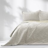 AmeliaHome Prekrivač Laila 170x210 cm, svijetlo bež Slike