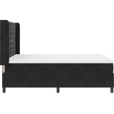  Krevet s opruga kutije s madracem Crna 160 x 200 cm Baršun | shoptok.hr