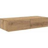  Zidna polica s ladicama umjetnički hrast 80x33x17 cm | Eponuda.ba
