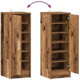 vidaXL ormarić za cipele artisan hrast 32x35x92 cm izrađeno drvo | shoptok.hr