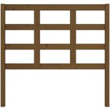  Posteljno vzglavje medeno rjavo 105,5x4x100 cm trdna borovina, (20644180) | Shoptok.si