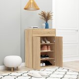 Ormarić za cipele boja hrasta 60 x 35 x 84 cm konstruirano drvo | shoptok.hr