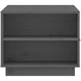  Klubska mizica siva 100x50x41 cm trdna borovina, (20711728) | Shoptok.si