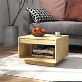 The Living Store Klubska mizica 50x50x33,5 cm trdna borovina - Klubska Mizica, (21575224) | Shoptok.si