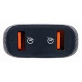 Gembird TA U2QC3 CAR 01 QC3.0 brzi auto punjač 2xUSB, 36W 3.6 6.5V 3A, 6.5 9V 2A, 9 12V 1.5A cene