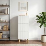  Ormar s ladicama Bijela 33 x 34 5 x 90 cm Konstruirano drvo - Bijela Slike