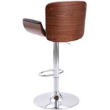  Barski stolac od tkanine sivi | shoptok.hr
