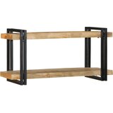  Zidna polica 90x33x45 cm Puno grubo drvo Mango | shoptok.hr