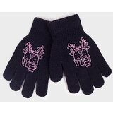 Yoclub Kids's Gloves RED-0012G-AA5A-024 | Shoptok.si