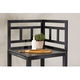 Venture Home kutni modul vanjske kuhinje Alicante 128 × 60 × 60 cm, crna i siva | shoptok.hr